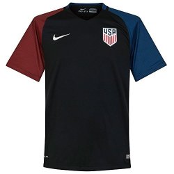 Nike United States Away Stadium Soccer Jersey Medium Black