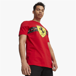 Puma Men&apos S Scuderia Ferrari Motorsport Red T-Shirt