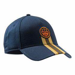 Beretta Corporate Striped Baseball Hat Cap Blue