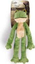 Woodland Classic Flora Frog Dog Toy Green