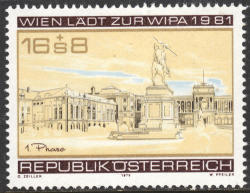 Austria 1979 Unmounted Mint Sg 1860 International Stamp Exhibition Austria