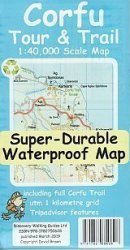 Corfu Tour & Trail Super-durable Map Sheet Map