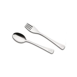 2 Pcs Childs Set Fork And Spoon 66970 030
