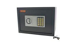 Techtongda Luxury Digital Depository Drop Cash Safe Box Jewelry Home Hotel Lock Keypad Black Safety Security Box