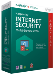 Kaspersky Internet Security 2016 DVD for 4 Users
