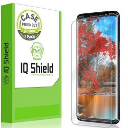GALAXY S9 Screen Protector 2-PACK Iq Shield Liquidskin Bubble-free Case-friendly Screen Protector For S9 HD Clear Film