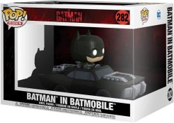 Pop Movies - The Batman - Batman In Batmobile Vinyl Figure