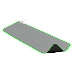 Razer Goliathus Extended Chroma Mercury Micro-textured Cloth Surface Optimized For All Sensitivity Settings And Sensors Powered By Razer Chroma Soft Extended Gaming Mouse Mat White