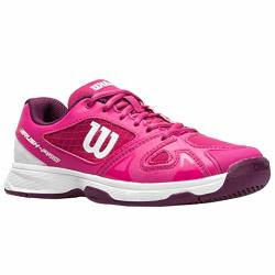Wilson Junior Rush Pro 2.5 Size 4.5 Big Kid Very Berry purple white Girls Tennis Shoe