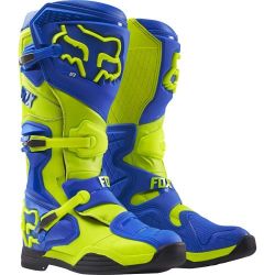 Fox Comp 8 Boots Blue yellow Us 11
