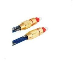 Blue Mesh Gold Plated Fibre Toslink Optical Audio Cable 30M