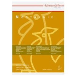 Hahnemuhle Nostalgie Sketch Pad 190GSM A2 50 X Sheets Natural White