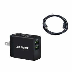 Ablegrid Ac dc Adapter + USB Charging Cable For Sms Audio SMS-BT-SP-01BLK Sync By 50 Portable Bluetooth Wireless Speaker Sms-bt-spk-blk SMS-BT-SP-01BLK-GP Power Supply