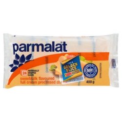 Parmalat Sliced Sweetmilk Flavoured Full Cream Processed Cheese 400G