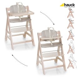 Hauck South Africa Beta + Highchair - Whitewashed
