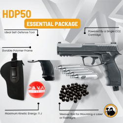 HDP50 Essential Package 0.50 Caliber 13 Joule Black