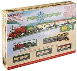 Bachmann Spirit Of Christmas Ready To Run Electric Train Set - N Scal