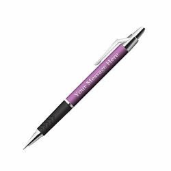 Custom Personalized Name Or Message Writing Ink Pen - Stationery Gift Office Business School Supplies - Solid Colors Lavender