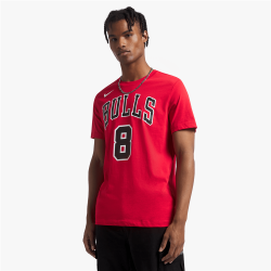 Nike Men&apos S Chicago Bulls Red T-Shirt