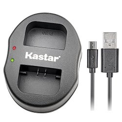 Kastar Dual USB Charger For Sony NP-FV30 NP-FV40 NP-FV50 And HDR-CX130 HDR-CX180 HDR-CX190 HDR-CX200 HDR-CX210 HDR-CX220 HDR-CX230 HDR-TD30 HDR-XR350 HDR-XR550 FDR-AX100 FDR-AX700 FDR-AX33 FDR-AX53