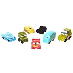 Ooshies Set 1 Disney Cars 3 Series 1 Action Figure 7 Pack Pencil Toppers
