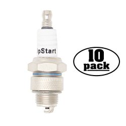 Upstart Components 10-PACK Replacement Spark Plug For Kushlan Concrete Mixer With Briggs & Stratton 3.5 Hp - Compatible With Champion RJ19LM & Ngk BR2LM Spark Plugs