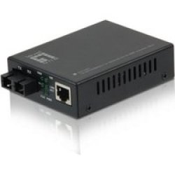 LevelOne GVT-2001 RJ45 To Sc Gigabit Media Converter Multi-mode Fiber 550M