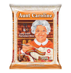 Aunt Caroline Parboiled Rice 40 X 500G