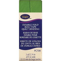Wrights Double Fold Quilt Binding 7 8 By 3-YARD Kiwi