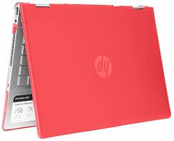 Mcover Hard Shell Case For 14" Hp Pavilion X360 14-CDXXXX 14-DDXXXX Series Convertible 2-IN-1 Laptops Red
