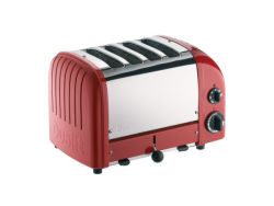 Dualit 4 Slice Classic Toaster - Red