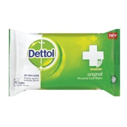 Dettol Original Personal Care Wet Wipes 40 Pack