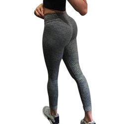 Keliay Yoga Pants Women Workout Leggings Fitness Sports Gym Running Athletic Pants M Dark Gray