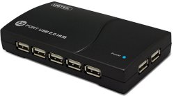 UNITEK USB 2.0 13-PORT Hub - Black