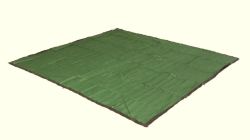 Bushtec Netted Ground Sheet 3m x 6m in Green