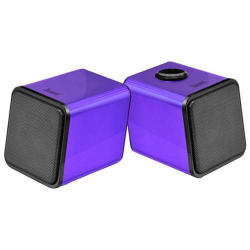 Divoom Iris-02 Stereo Speaker System 2.0 Usb Powered - Purple
