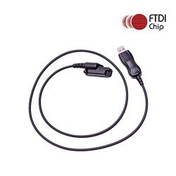 maxtop APCUSB-MM4280A FTDI USB Programming Cable for Motorola CP110 EP150 Mag One A10 A12 as RKN4155