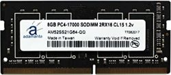 Adamanta 8GB 1x8GB Laptop Memory Upgrade for Dell Precision 13 3000 Series 3510 Mobile Workstation DDR4 2133 PC4-17000 SODIMM 2Rx16 CL15 1.2v Notebook RAM DRAM 