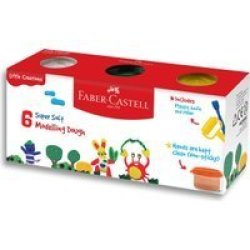 Faber-Castell Little Creatives Modelling Dough - Regular Colours Set Of 4