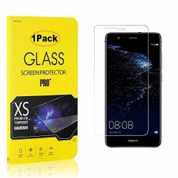 CUSKING Huawei P10 Lite Tempered Glass Screen Protector 9H Hardness Screen Protector For Huawei P10 Lite Bubble Free Easy Installation 1 Pack