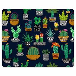 Itnrsiiet Mouse Pad Cute Cactus Design Mousepad. Customized Gaming Mousepads For Laptop And Computer. Cute Design Desk Accessories. Non-slip Stitched Edges Waterproof