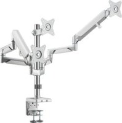 Triple Monitor Clamp Bracket With Gas Spring ARM-AL6003