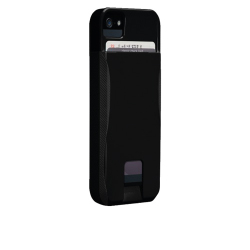 Case Mate Pop Id Case For Iphone 5 - Black & Black