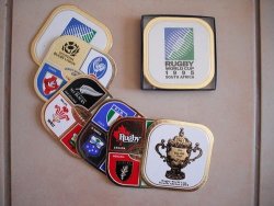 1995 Rugby World Cup Coasters Highest Quality Box Set
