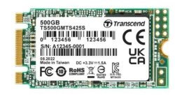 Transcend 425S M.2 500GB Serial Ata III 3D Nand Internal SSD