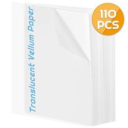 Vellum Paper  X 11 Anezus 110 Sheets Translucent Vellum Drafting Paper  Transparent Clear Tracing Paper For Printing Sketching Tracing Drawing  Animation Prices | Shop Deals Online | PriceCheck