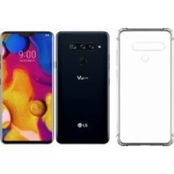 Protective Shockproof Gel Case For LG V40 Thinq 2018 - Transparent