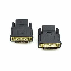 Tuoren Dvi Dvi-d To HDMI Male To Female Adapter With Gold-plated Cord 2PCS
