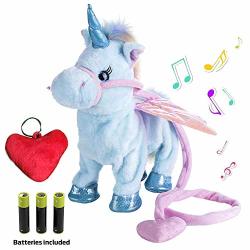 happy plush unicorn