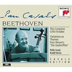 Complete Beethoven: Cello Sonatas Variations On Themes From Die Zauberflote Casals Edition